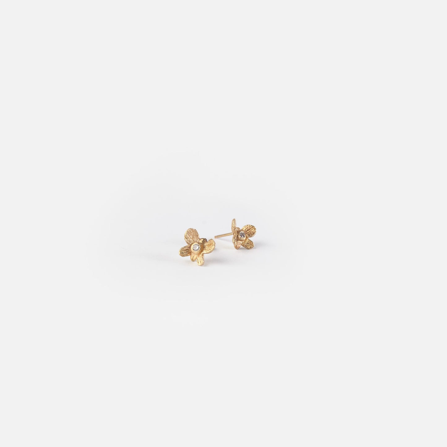 Butterfly Earrings With Diamonds