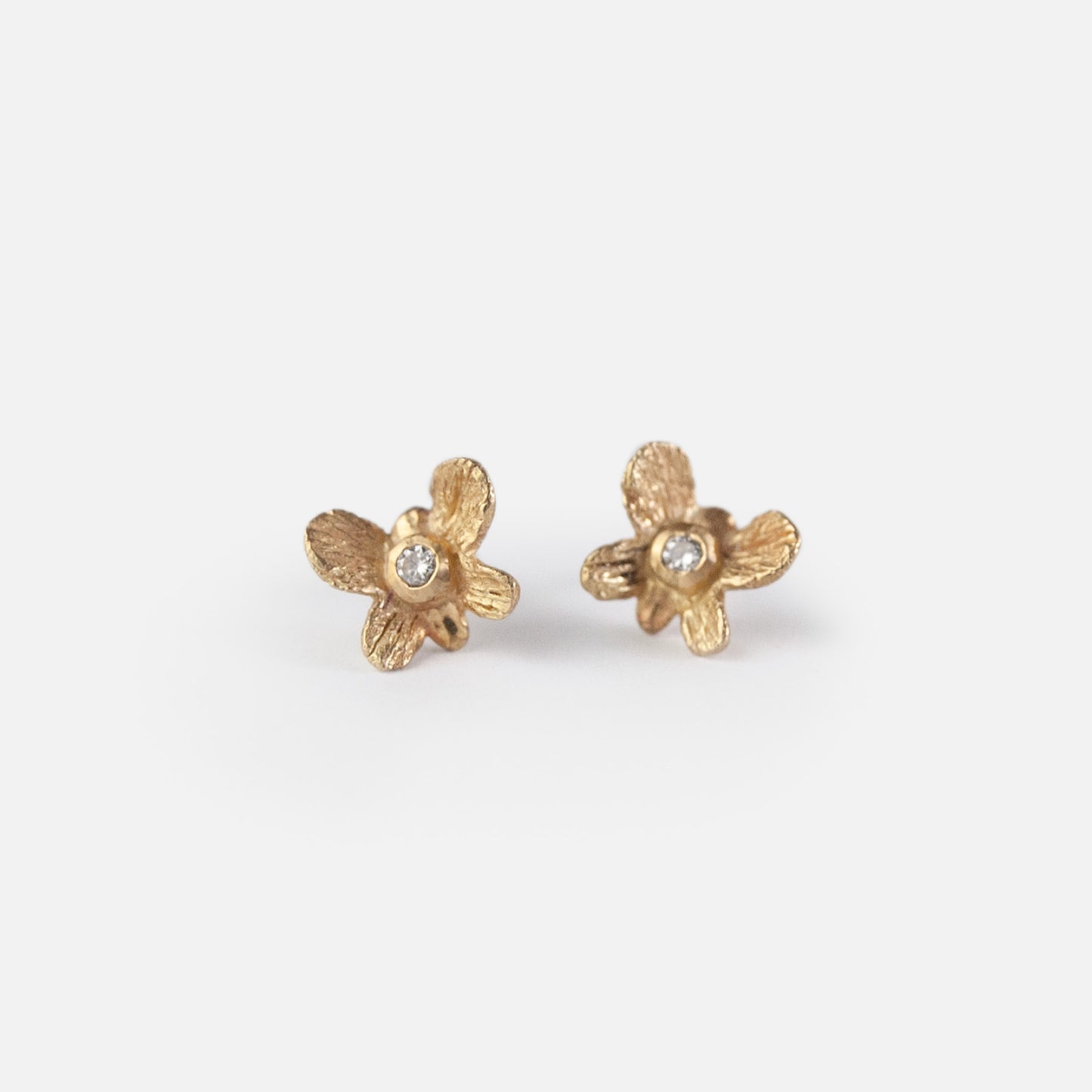Butterfly Earrings With Diamonds