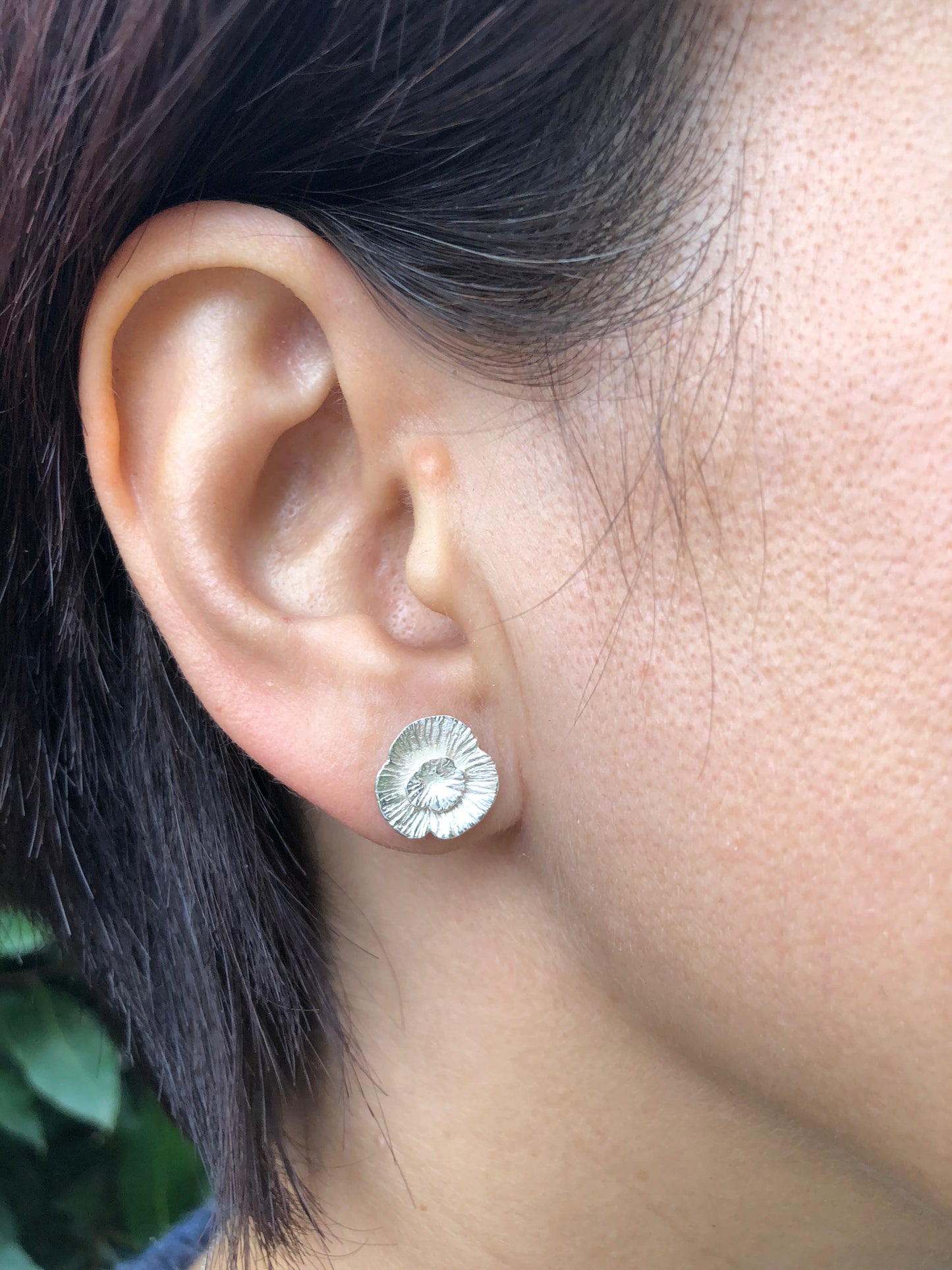 Small Double Poppy Victoriana Earrings