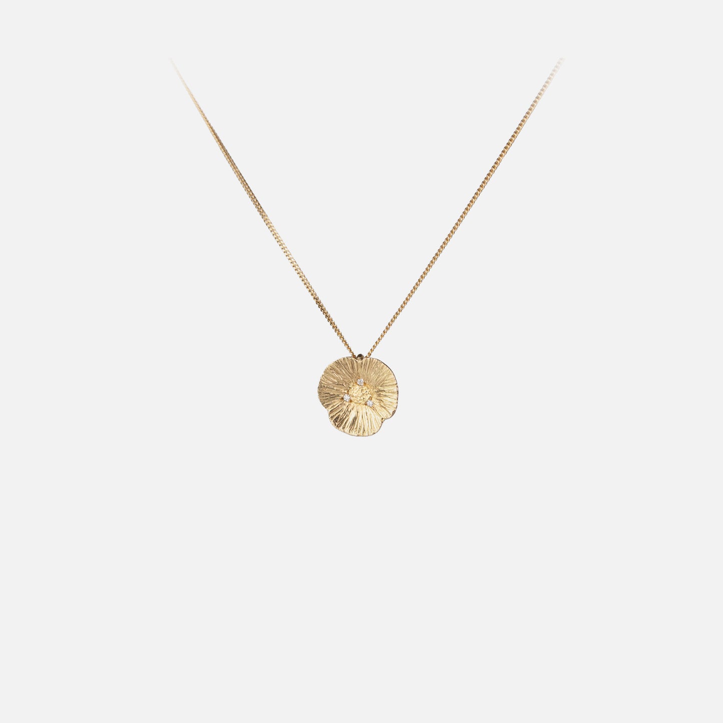 Small Victoriana Poppy Necklace