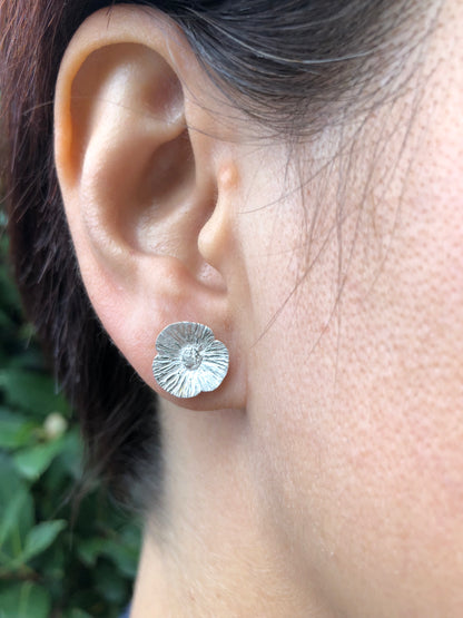 Small Victoriana Poppy Earrings